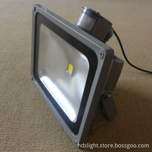 Pure white free voltage ceiling light with pir sensor